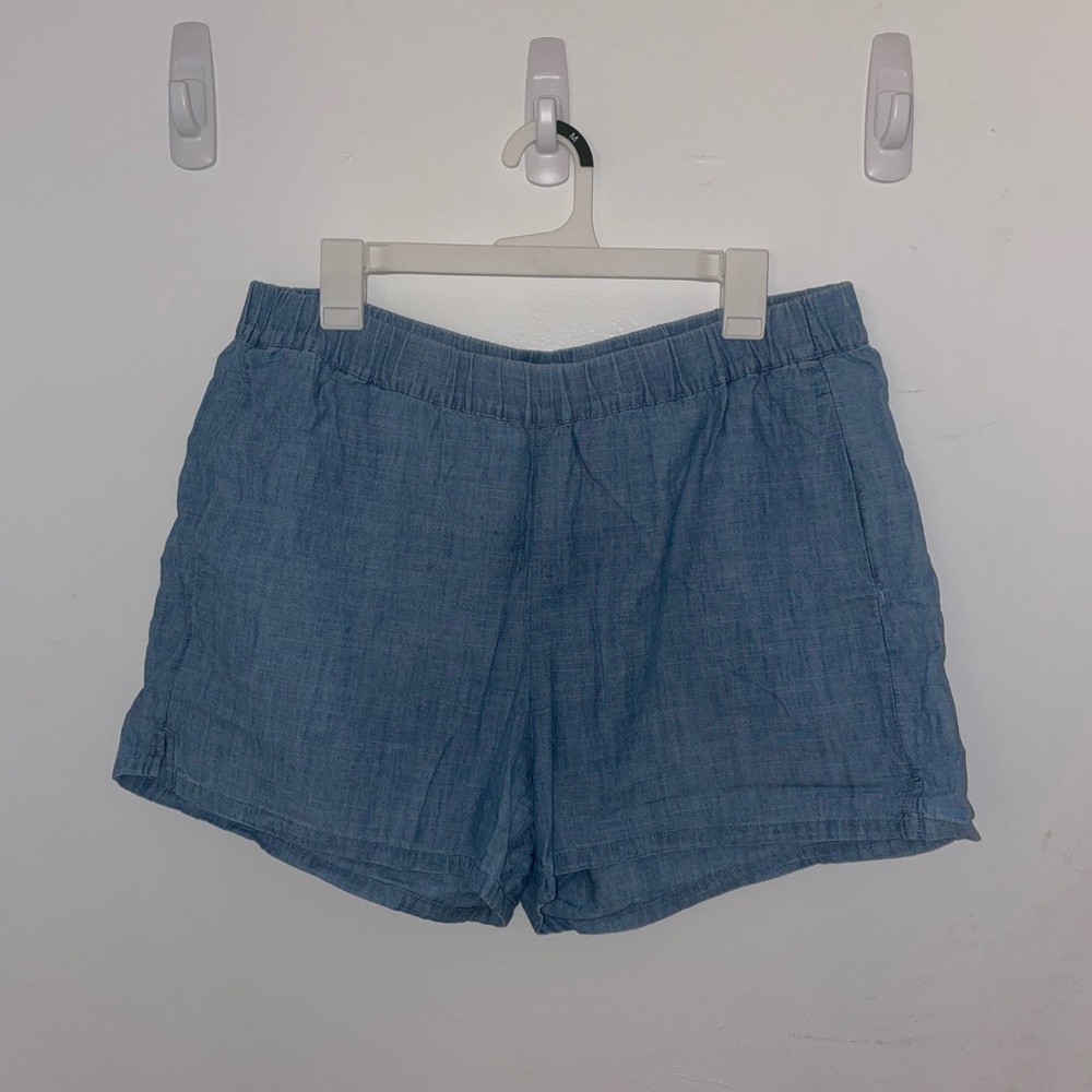 Madewell Linen Denim Shorts (L)